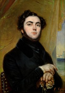 Portret Eugeniusza Sue (1804-57) 1837